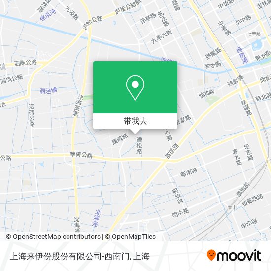 上海来伊份股份有限公司-西南门地图
