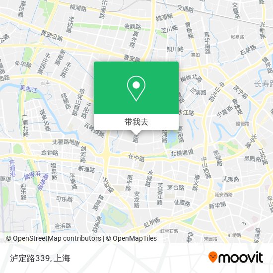 泸定路339地图