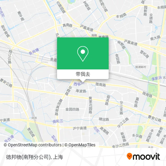 德邦物(南翔分公司)地图