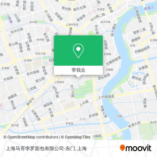 上海马哥孛罗面包有限公司-东门地图