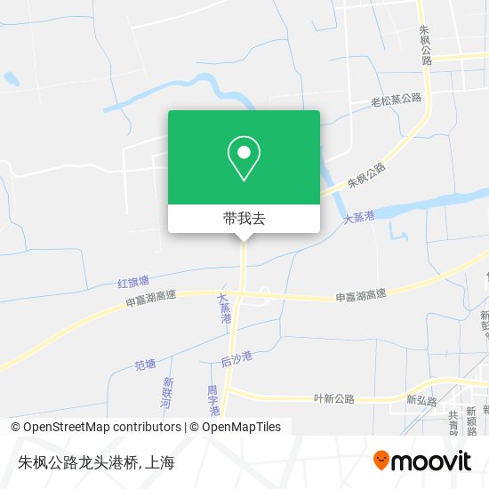 朱枫公路龙头港桥地图