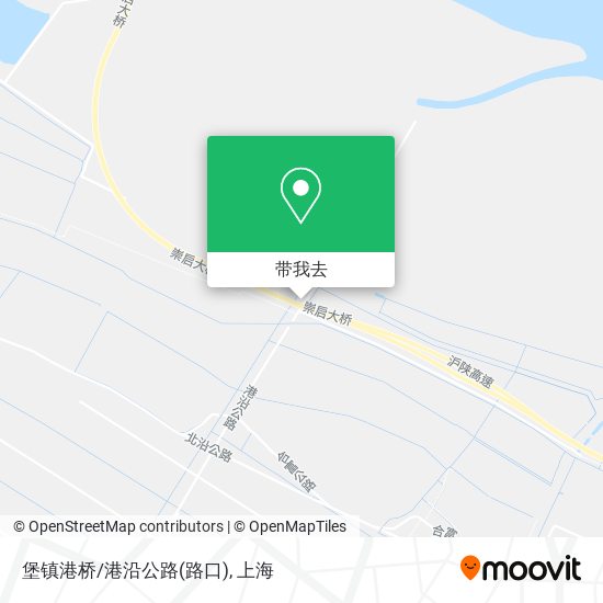 堡镇港桥/港沿公路(路口)地图