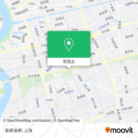新桥港桥地图