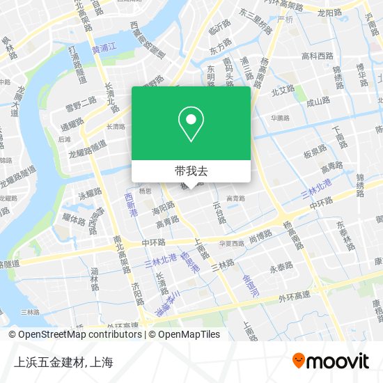 上浜五金建材地图