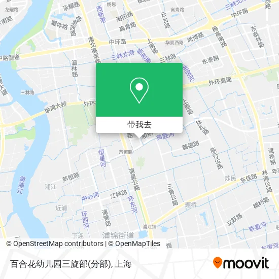 百合花幼儿园三旋部(分部)地图