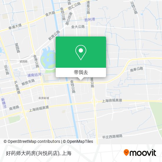 好药师大药房(兴悦药店)地图