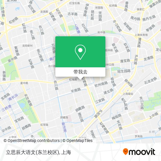 立思辰大语文(东兰校区)地图