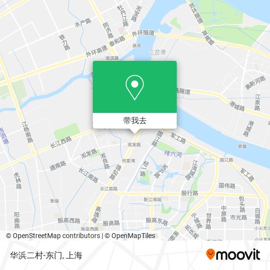 华浜二村-东门地图