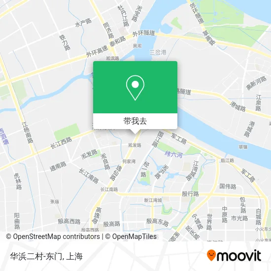 华浜二村-东门地图