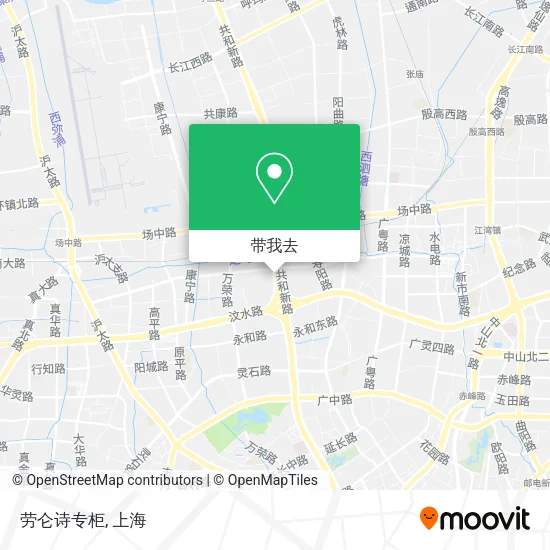 劳仑诗专柜地图