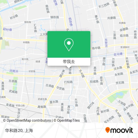 华和路20地图