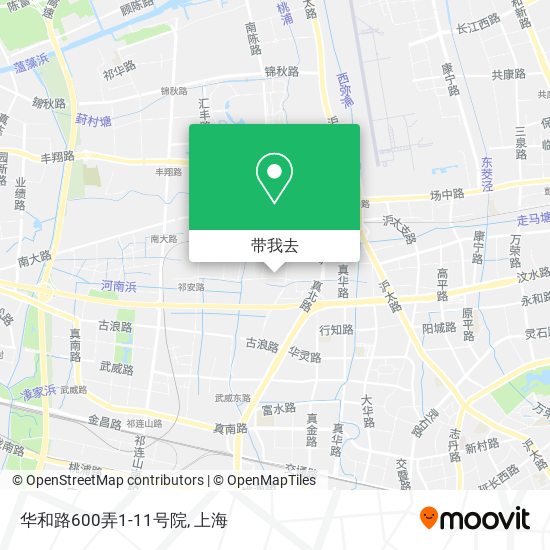 华和路600弄1-11号院地图