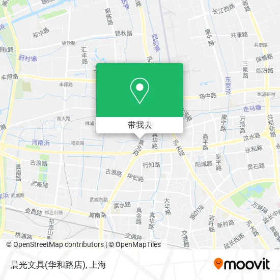 晨光文具(华和路店)地图