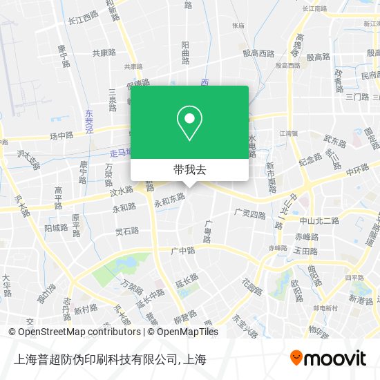 上海普超防伪印刷科技有限公司地图