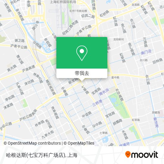 哈根达斯(七宝万科广场店)地图