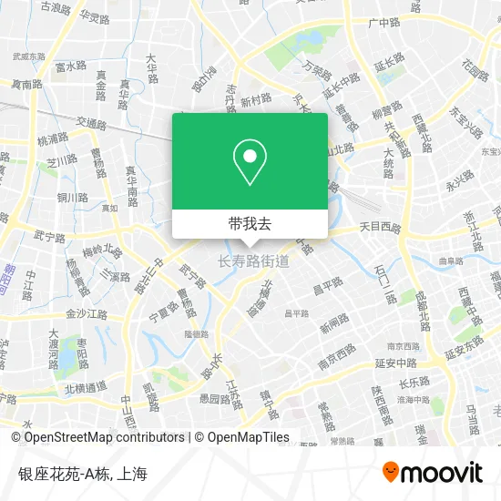 银座花苑-A栋地图