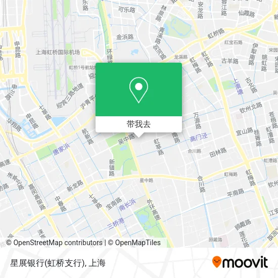 星展银行(虹桥支行)地图