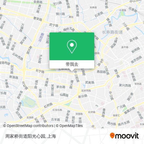 周家桥街道阳光心园地图