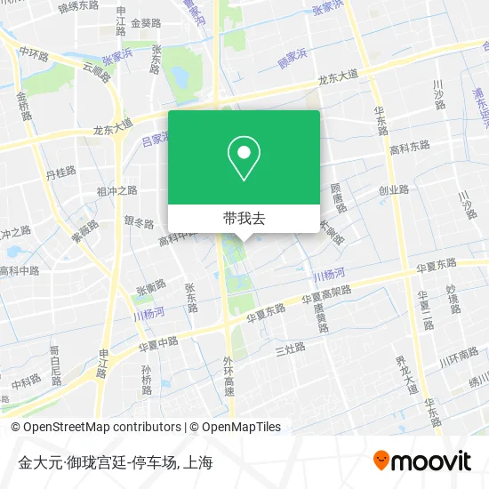 金大元·御珑宫廷-停车场地图