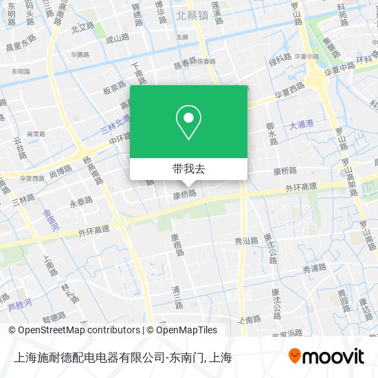上海施耐德配电电器有限公司-东南门地图