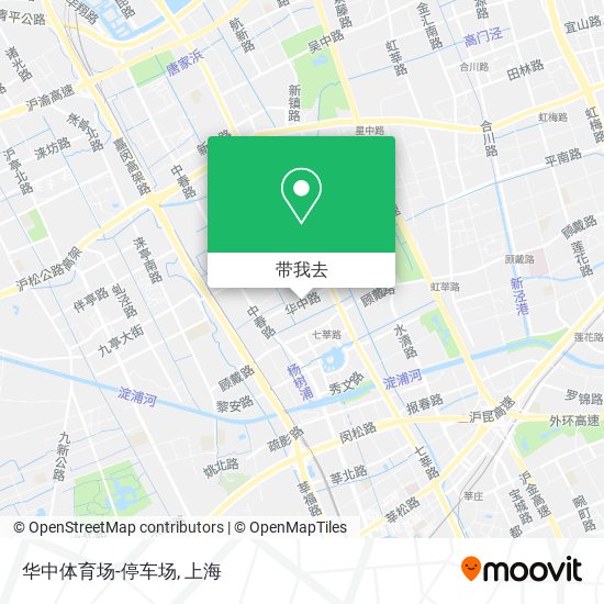 华中体育场-停车场地图