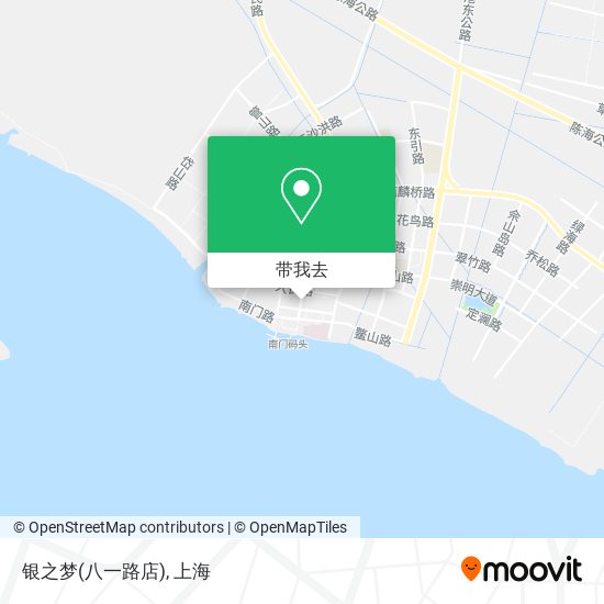 银之梦(八一路店)地图