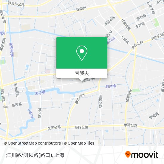 江川路/泗凤路(路口)地图