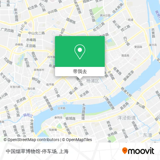 中国烟草博物馆-停车场地图