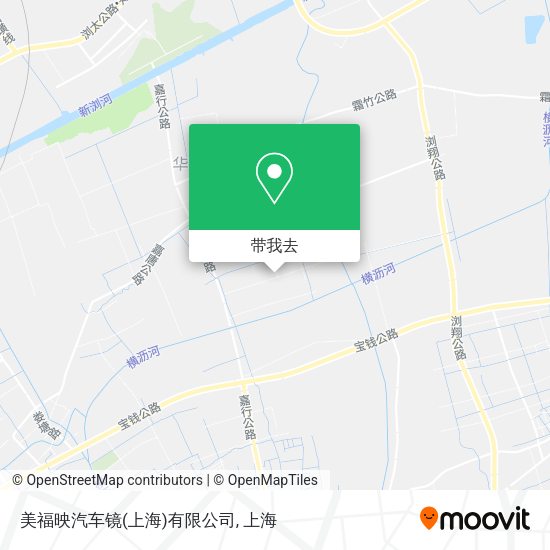 美福映汽车镜(上海)有限公司地图