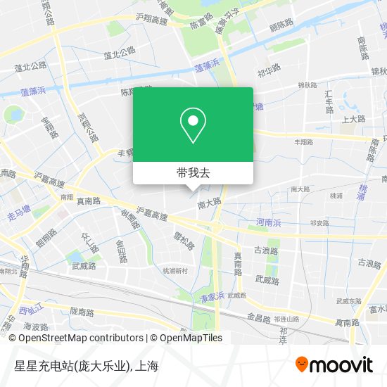星星充电站(庞大乐业)地图