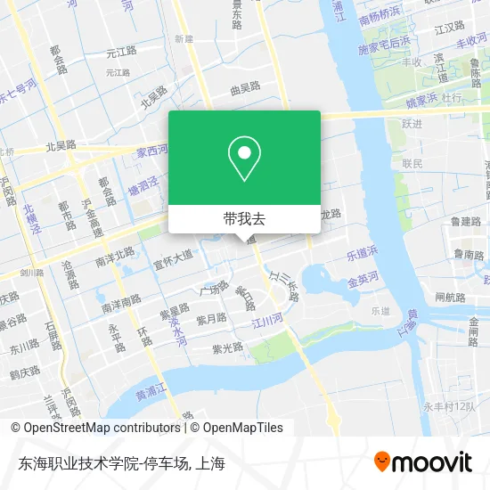 东海职业技术学院-停车场地图