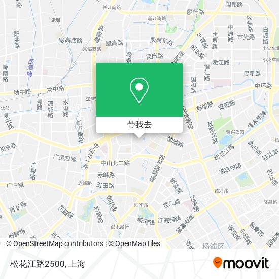 松花江路2500地图