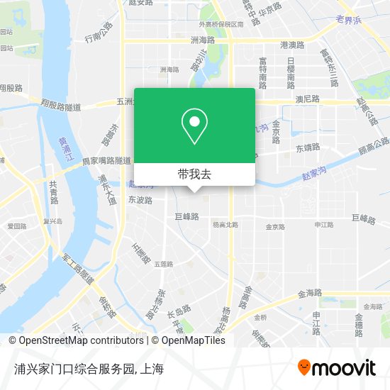 浦兴家门口综合服务园地图