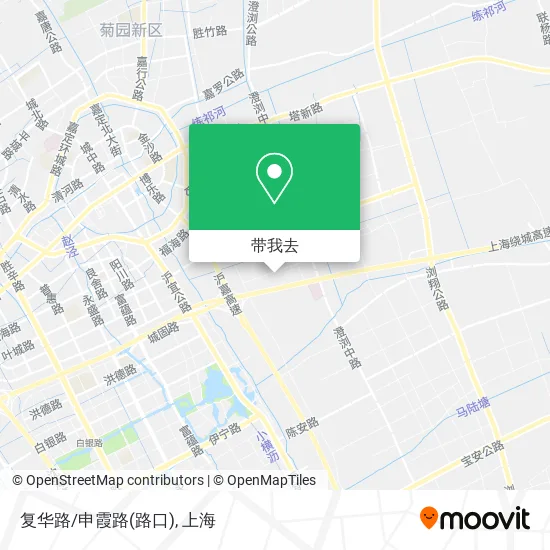 复华路/申霞路(路口)地图
