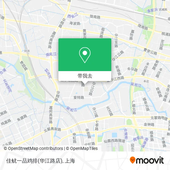 佳鱿一品鸡排(华江路店)地图