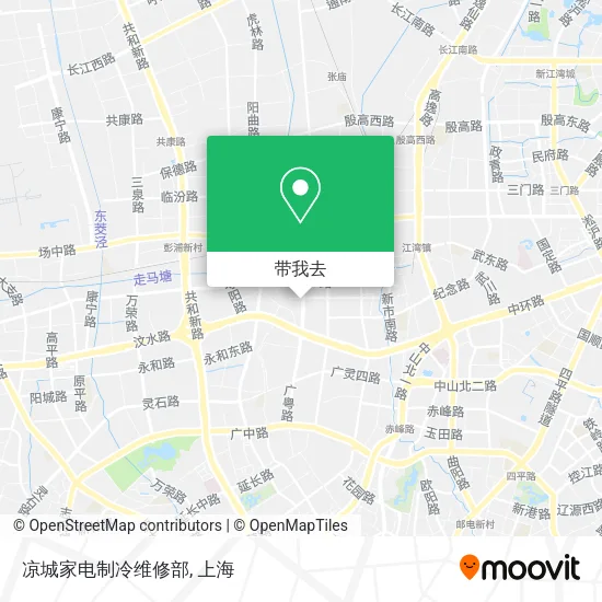 凉城家电制冷维修部地图