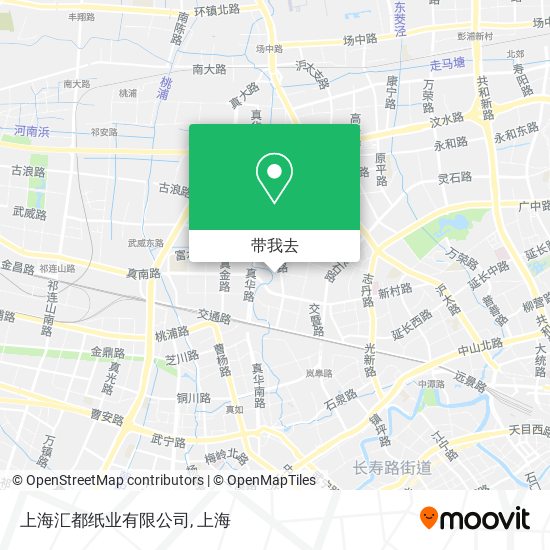 上海汇都纸业有限公司地图