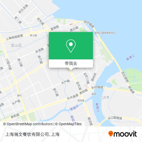 上海瀚文餐饮有限公司地图
