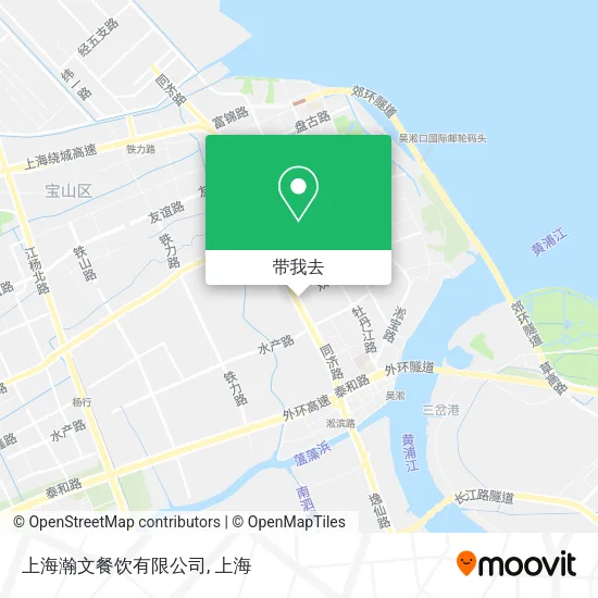 上海瀚文餐饮有限公司地图