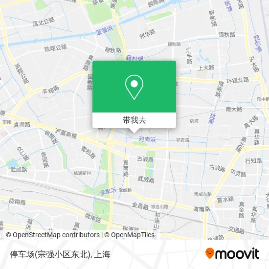 停车场(宗强小区东北)地图