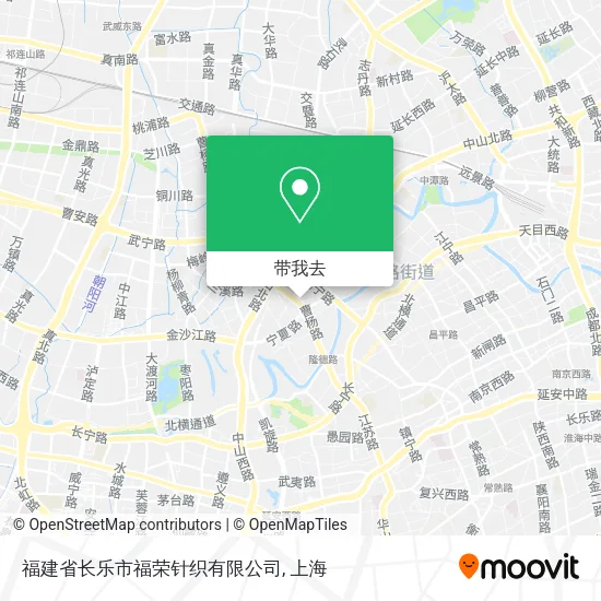 福建省长乐市福荣针织有限公司地图