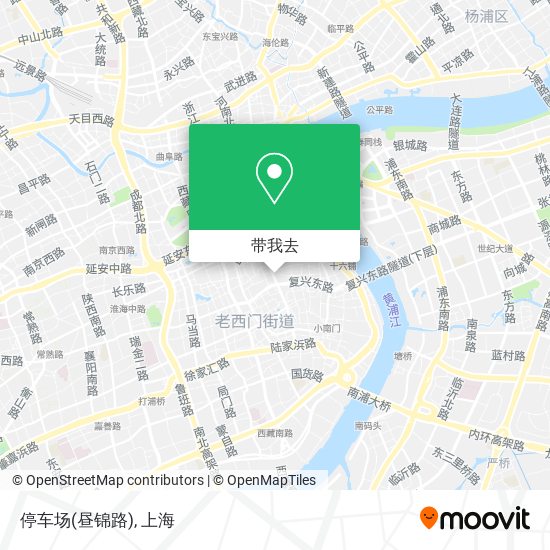 停车场(昼锦路)地图