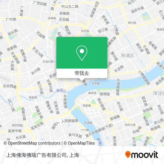上海佛海佛瑞广告有限公司地图