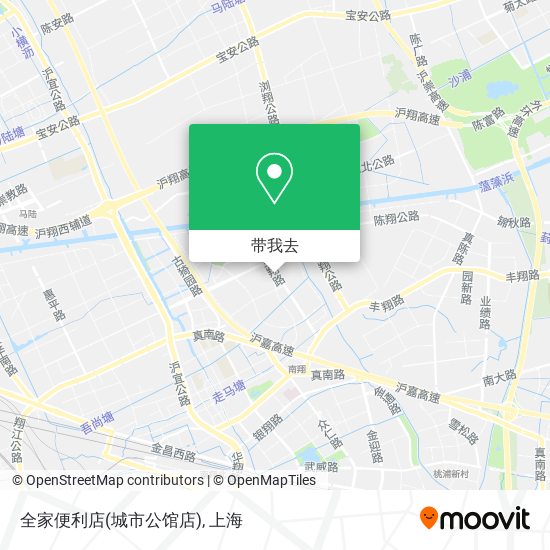 全家便利店(城市公馆店)地图