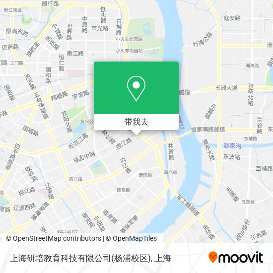 上海研培教育科技有限公司(杨浦校区)地图