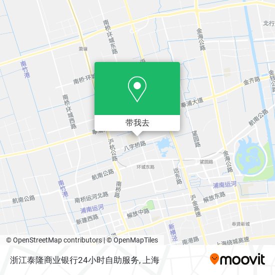 浙江泰隆商业银行24小时自助服务地图