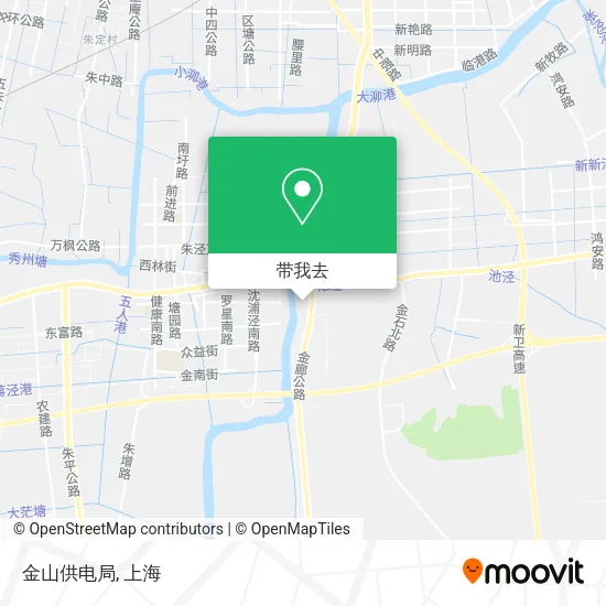 金山供电局地图