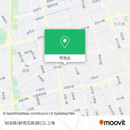 创业路/妙境北路(路口)地图