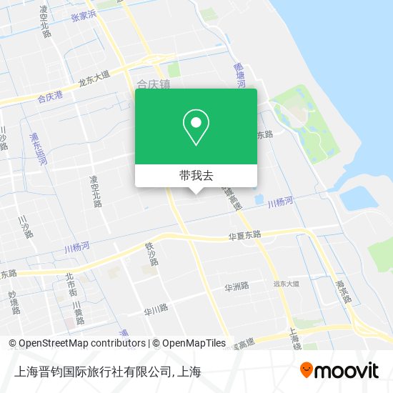 上海晋钧国际旅行社有限公司地图