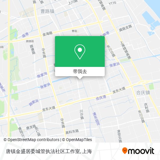 唐镇金盛居委城管执法社区工作室地图